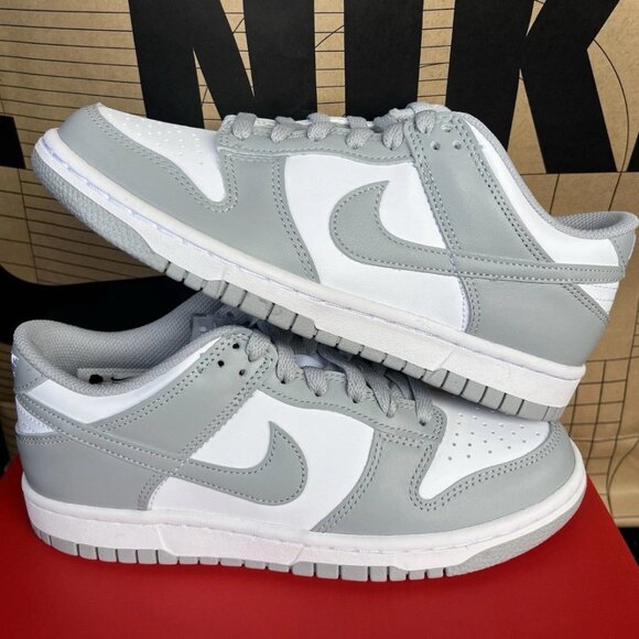 NEW Nike Dunk Low Photon Dust White Grey DD1503-103 Womens Size 8.5 - Picture 1 of 4